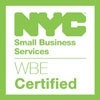 logo for New York City certified Women Business Enterpise