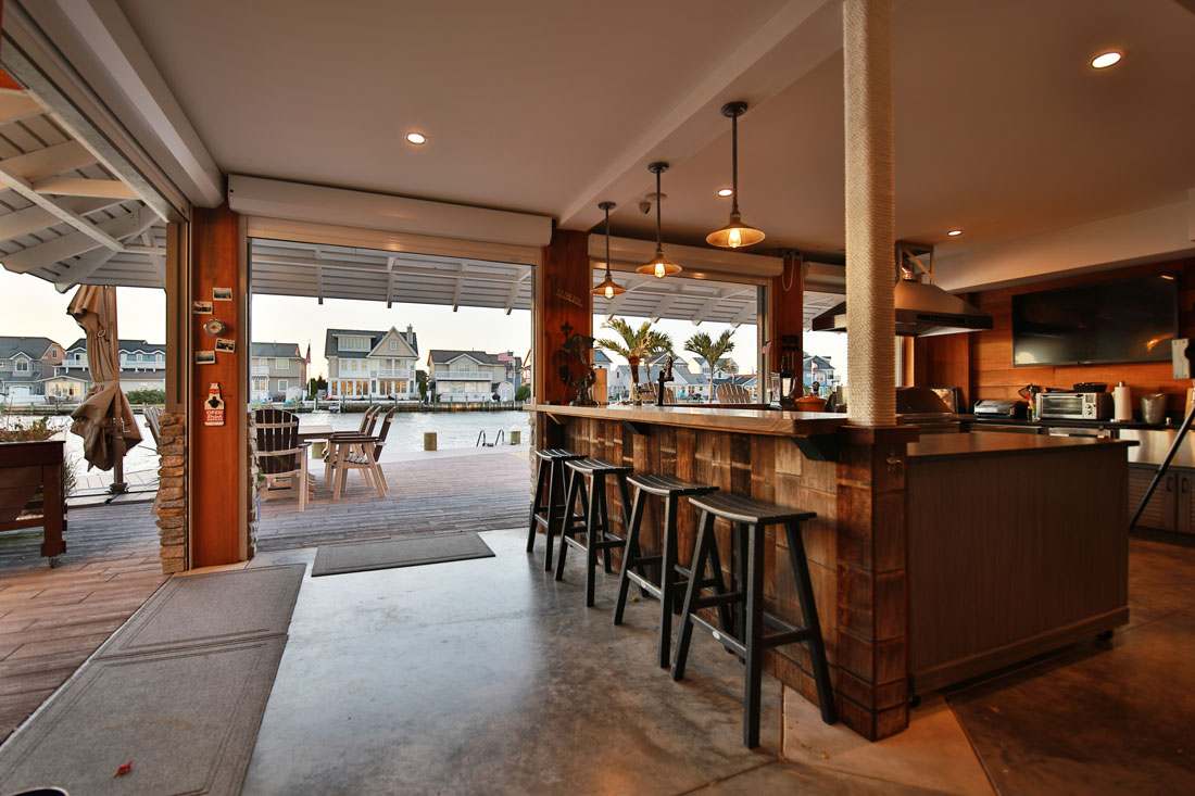 Silver Beach bar area